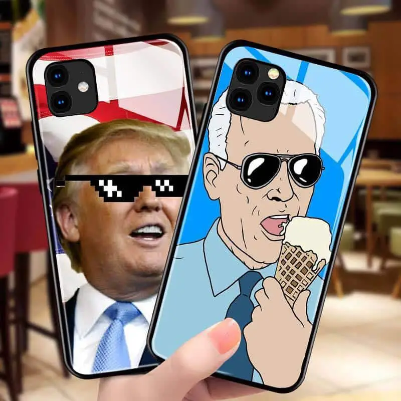 2020 Election Trump Tempered Glass Phone Case For Iphone 11 Pro Max For ...