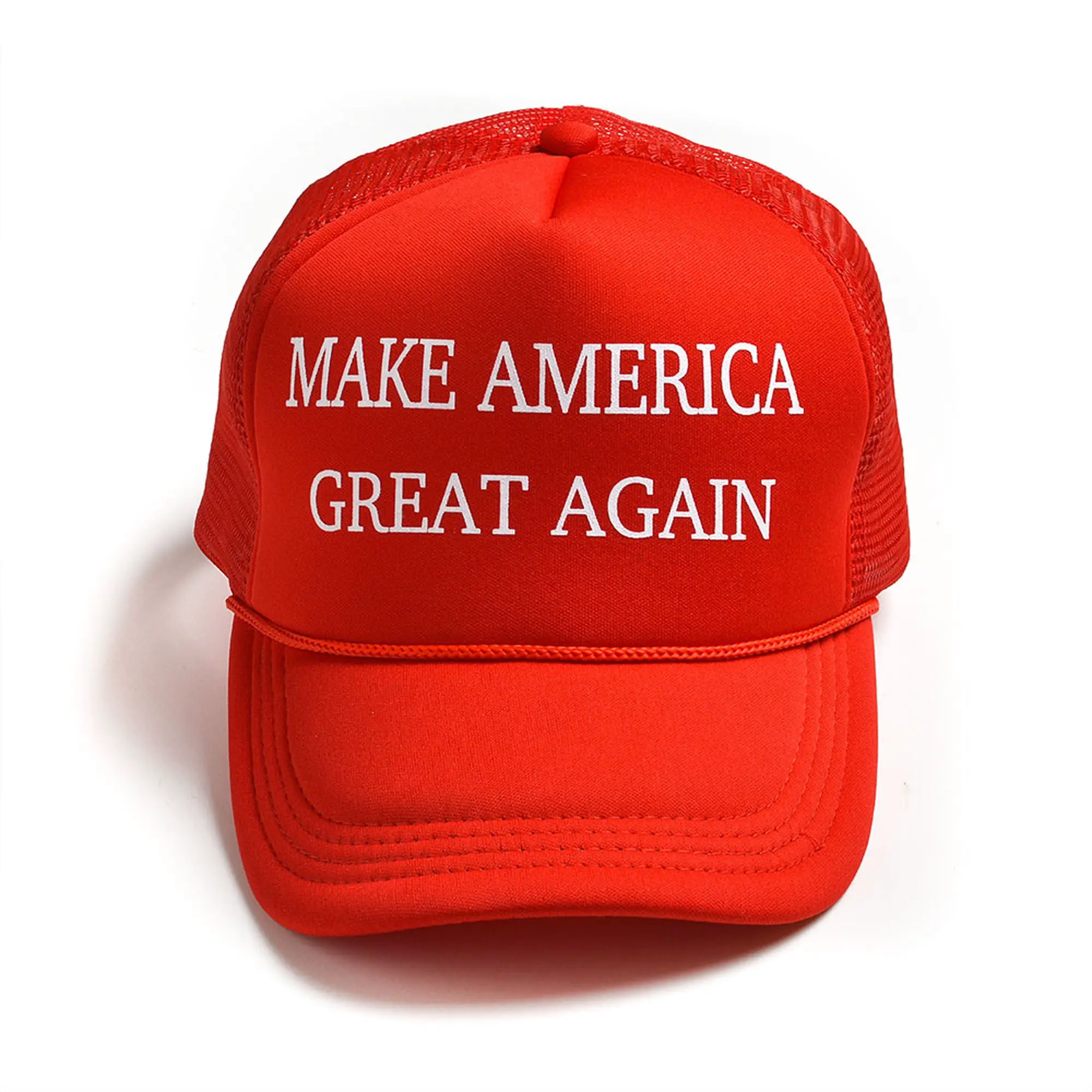 30PCS Election Campaign Adjustable Mesh Cap Donald Trump Hats Vote ...