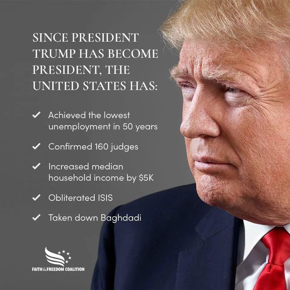 Accomplishments Of President Trump