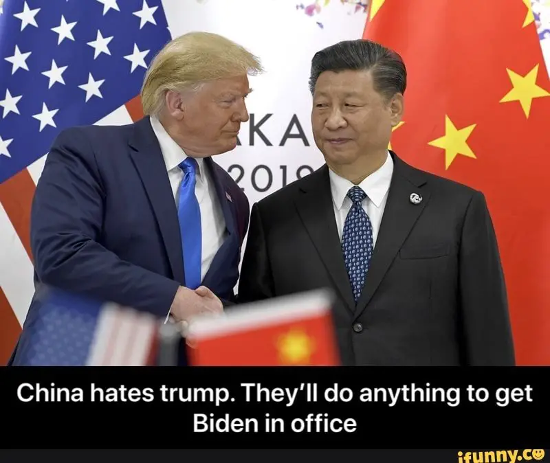 China hates trump. They