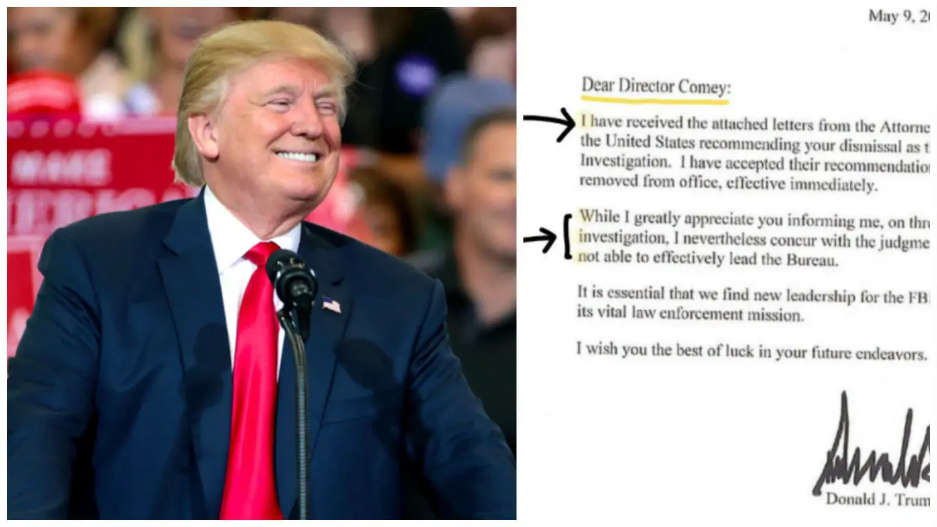 Did Donald Trump Sneak a Hidden Message Into Comey Letter?
