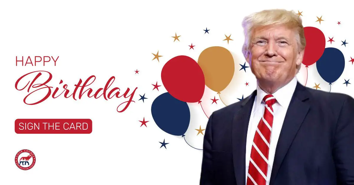 Happy Birthday, President Trump!