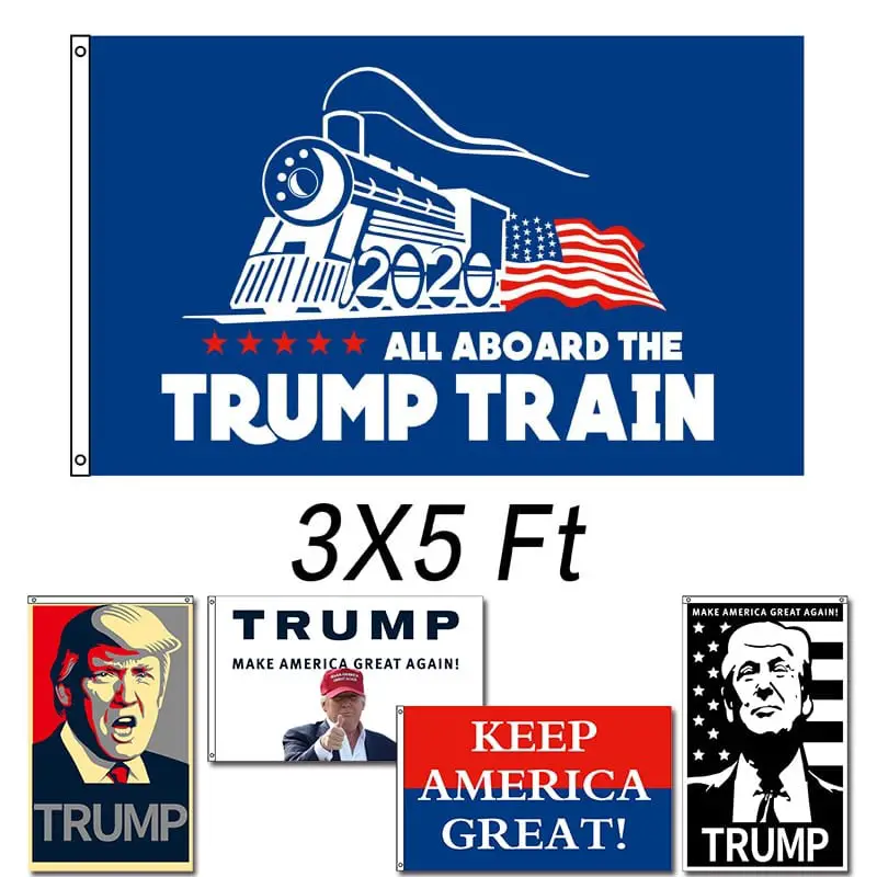 home decor flag Trump 2020 for President Re Election Keep Make America ...