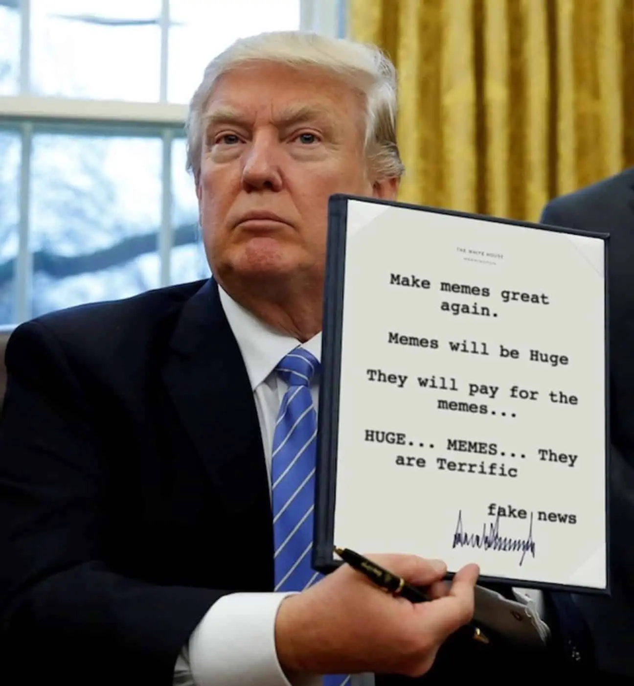 How to Make Your Own Donald Trump Executive Order Meme