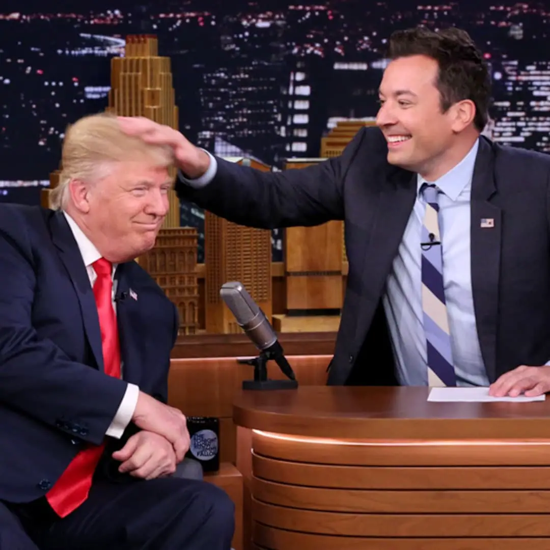 Jimmy Fallon Breaks Silence on Donald Trump Interview, Hair Ruffle