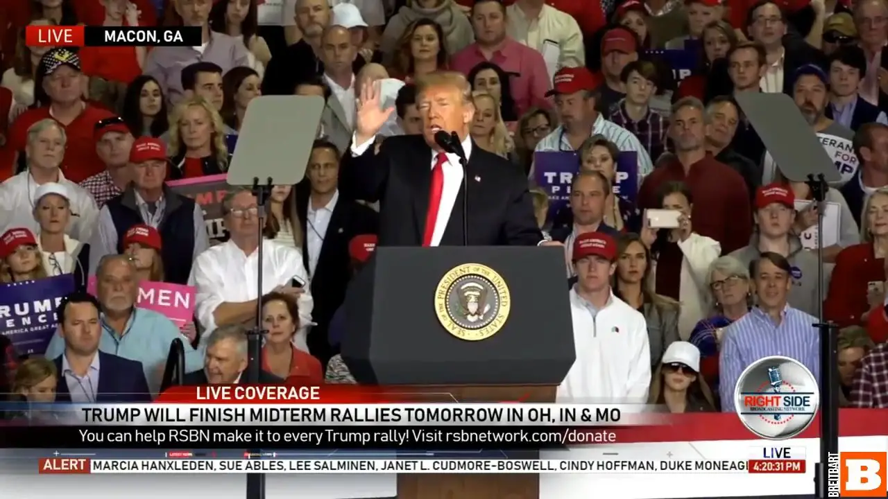 LIVE: President Trump holds MAGA rally in Georgia ...