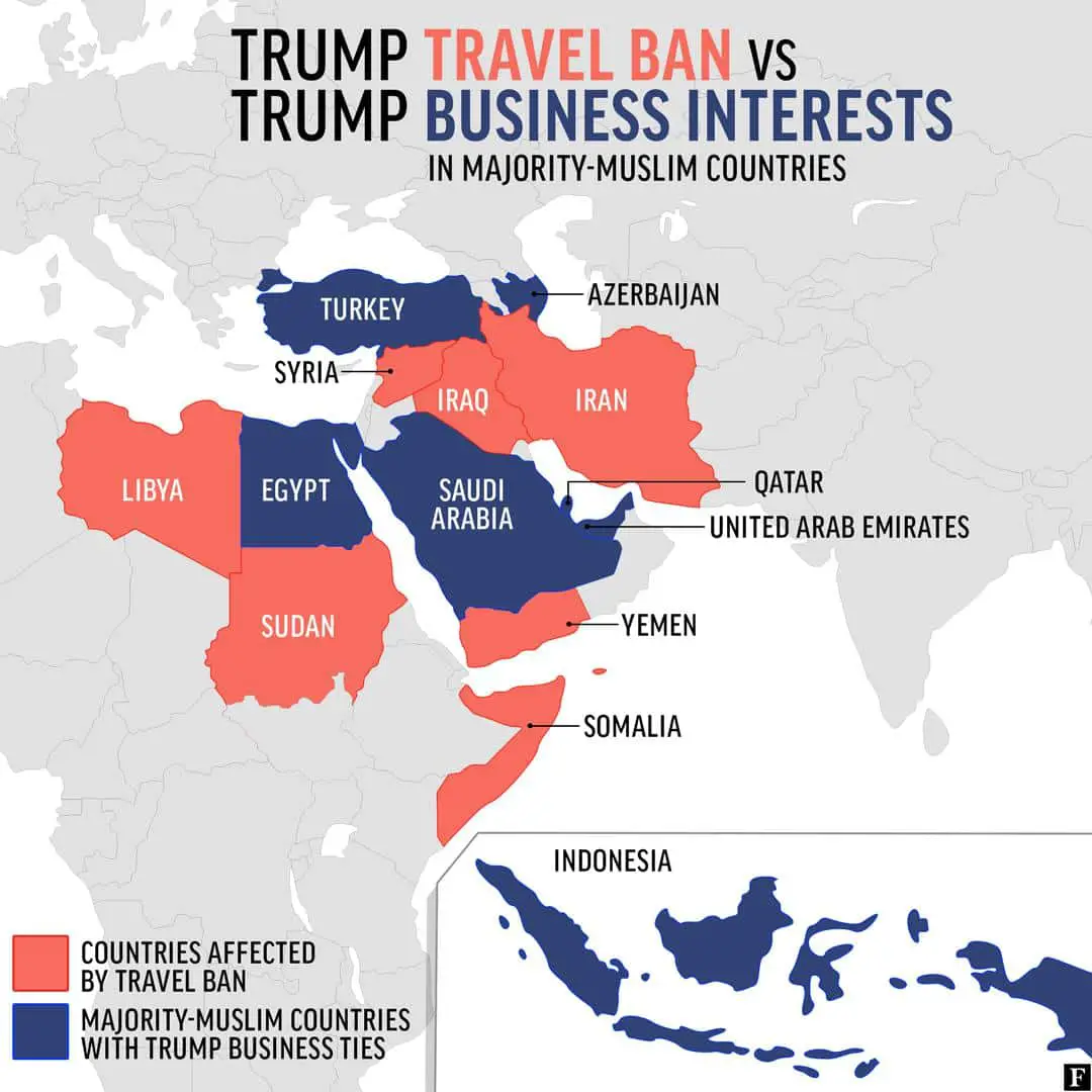 Mapping President Trump
