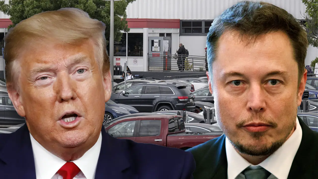 Musk thanks Trump for supporting Tesla plant reopening in California ...