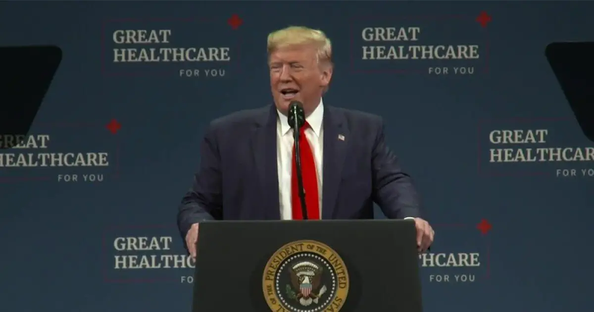 President Trump calls for Medicare changes during health care rally in ...