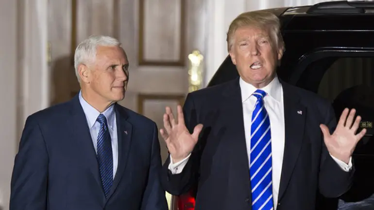 President Trump says Pence will be his 2020 running mate