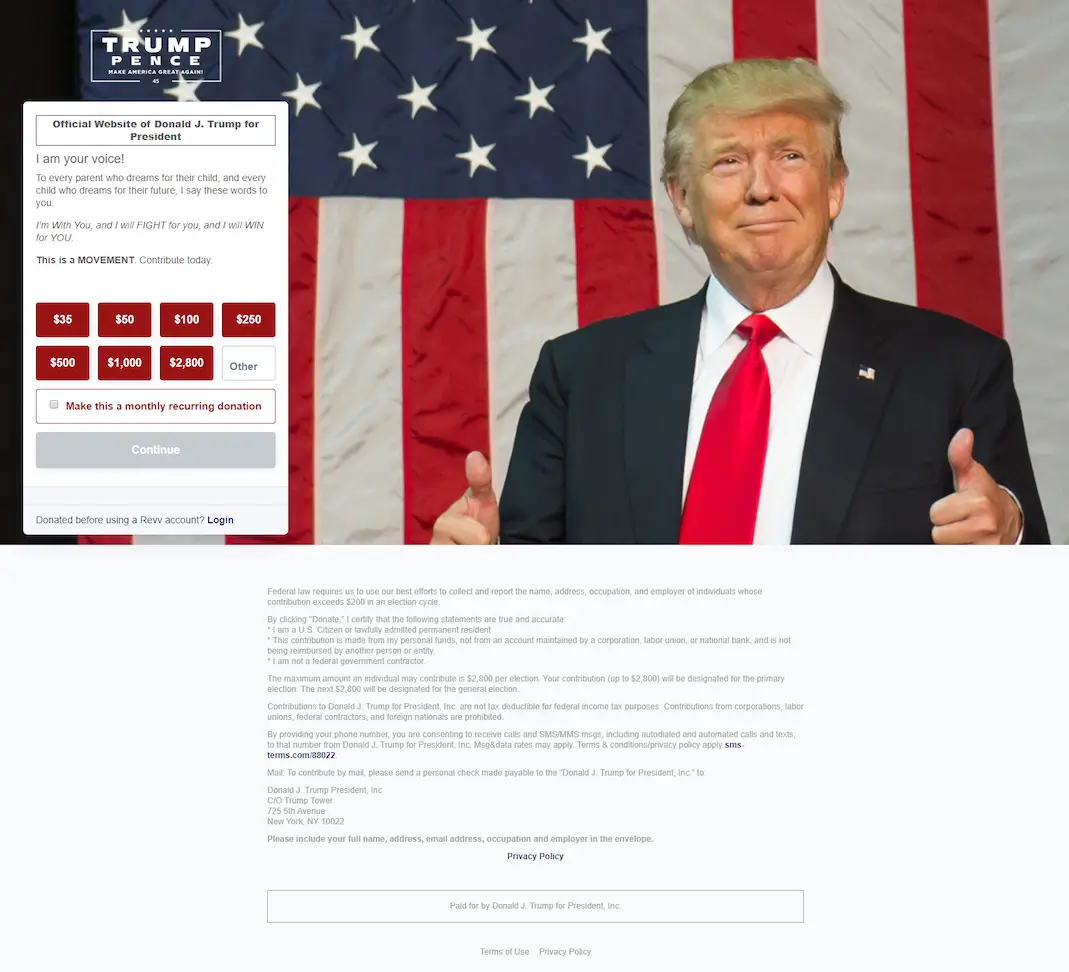 See How President Donald Trump Segments His Ads with Post