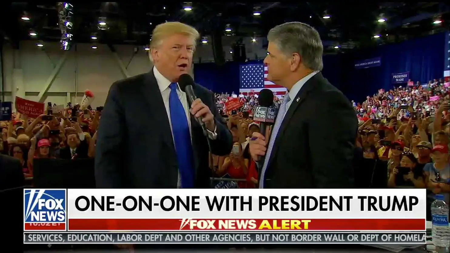 The line between Trump and Fox News isnât blurry. It barely exists ...