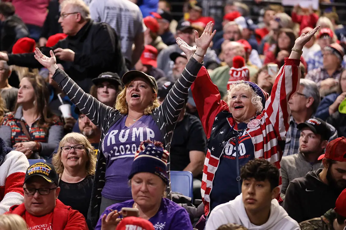 The unexpected joy at a Trump rally in Iowa