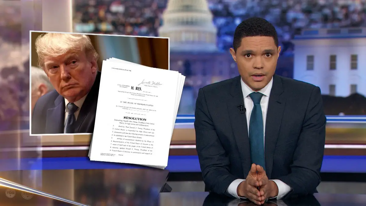 Trevor Noah: Trump will have the smallest impeachment of all time ...