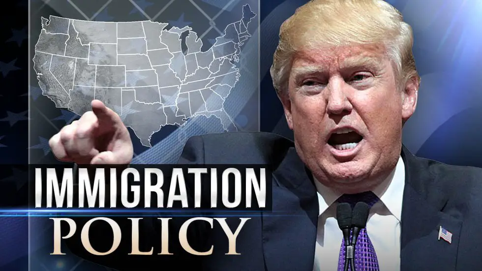Trump backs plan that would curb legal immigration