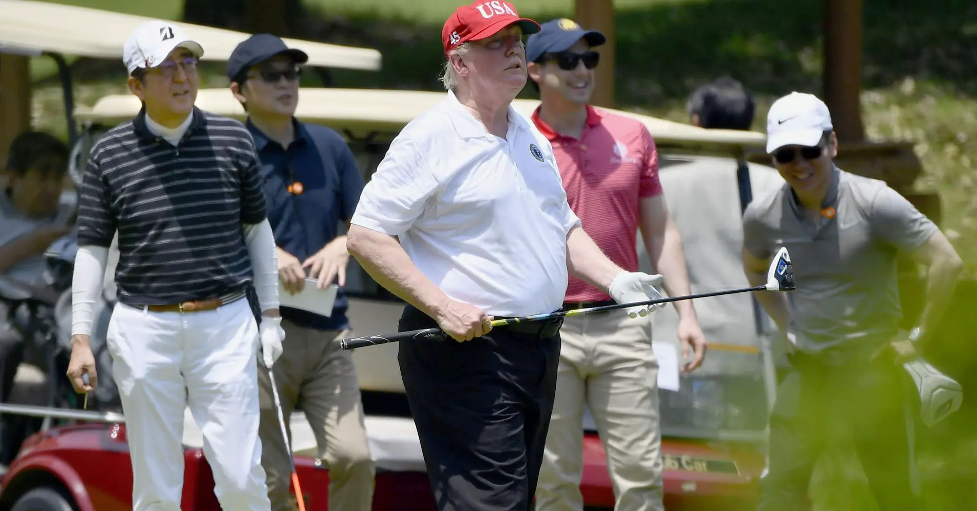 Trump Begins Long Golf Weekend, Bringing Taxpayers