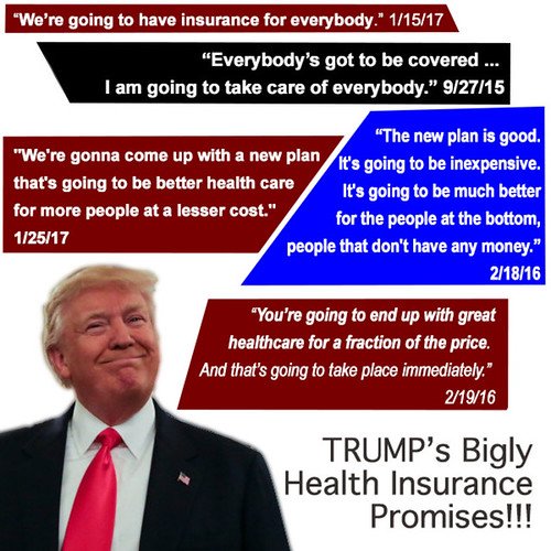 Trump Health Care Promises