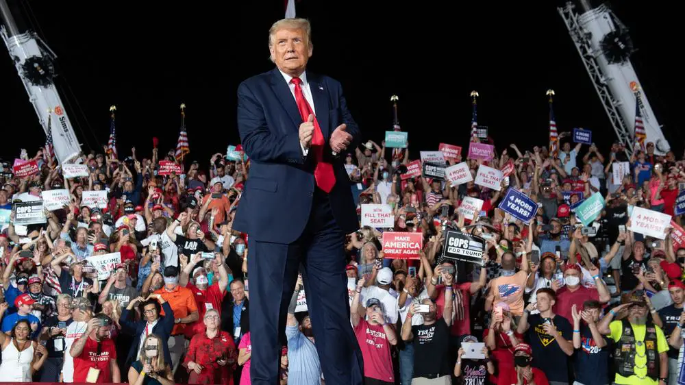 Trump Hits The Trail With Florida Rally, A Week After ...