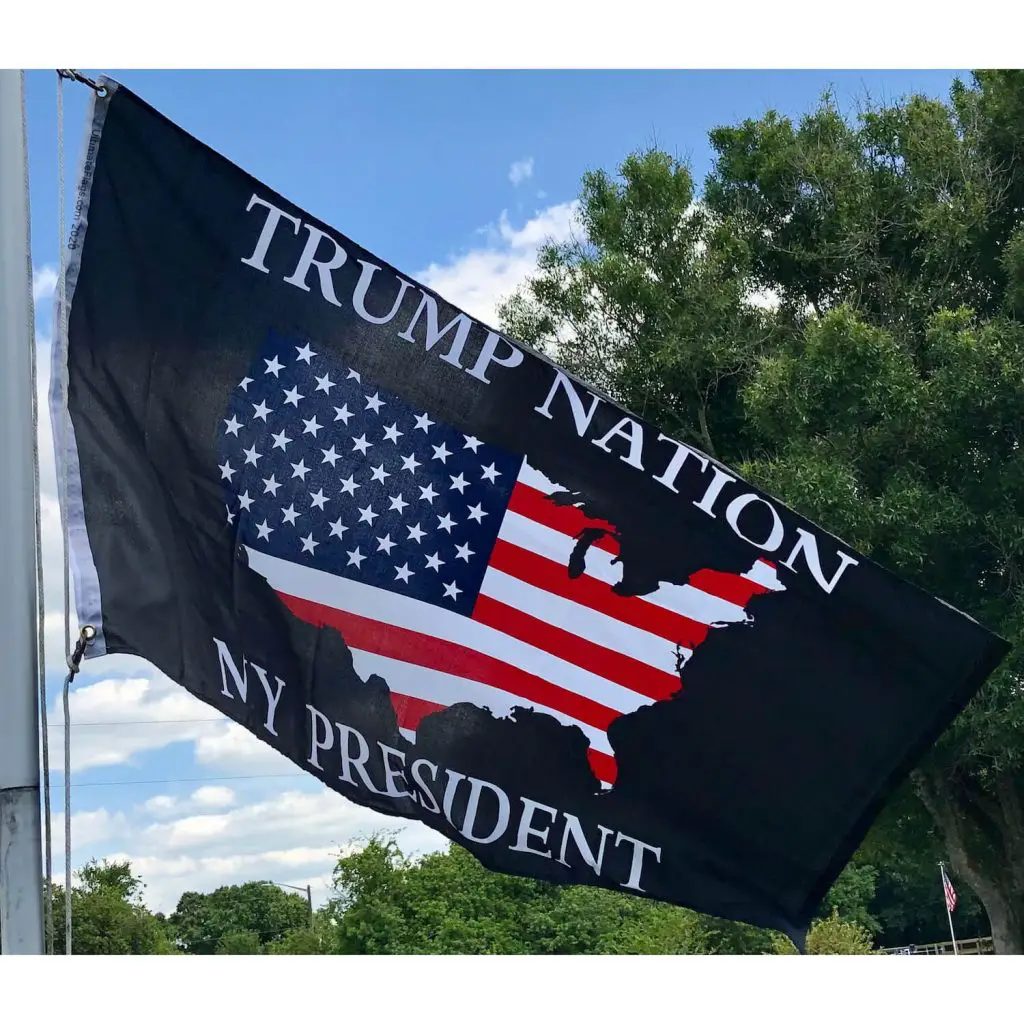 Trump Nation My President Flag USA