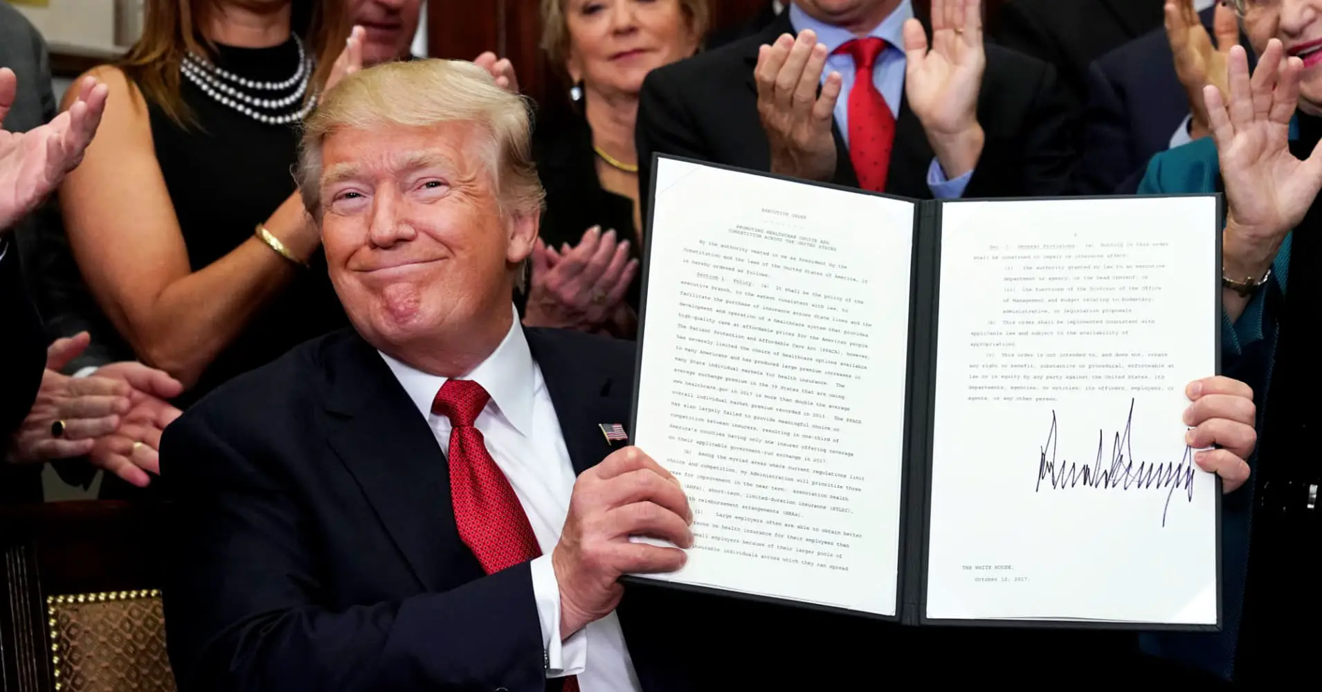 Trump Obamacare order shows he doesn