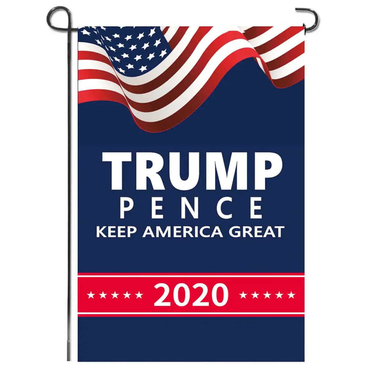 Trump Pence 2020 Flag Yard Sign Banner Garden Flag for Home Decorative ...