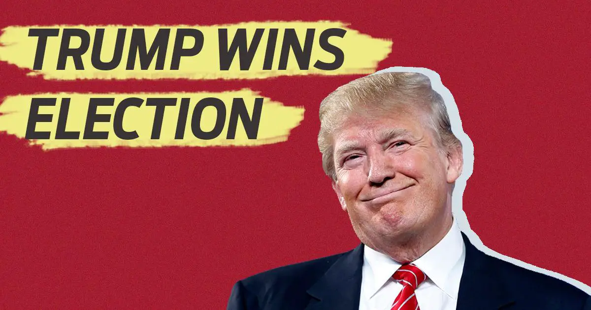 Trump wins presidential election