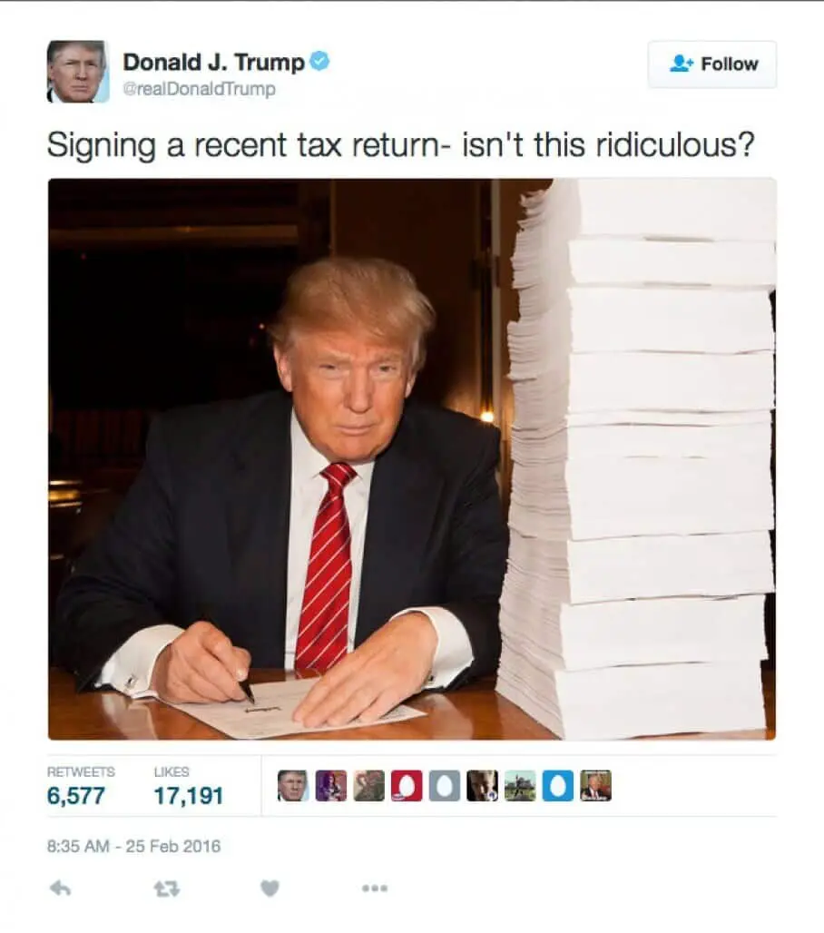 Trumps false claim that theres nothing to learn from his tax ...