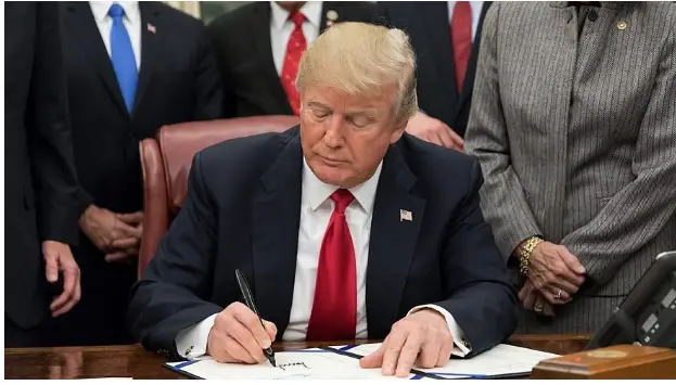 US President Trump signed anti