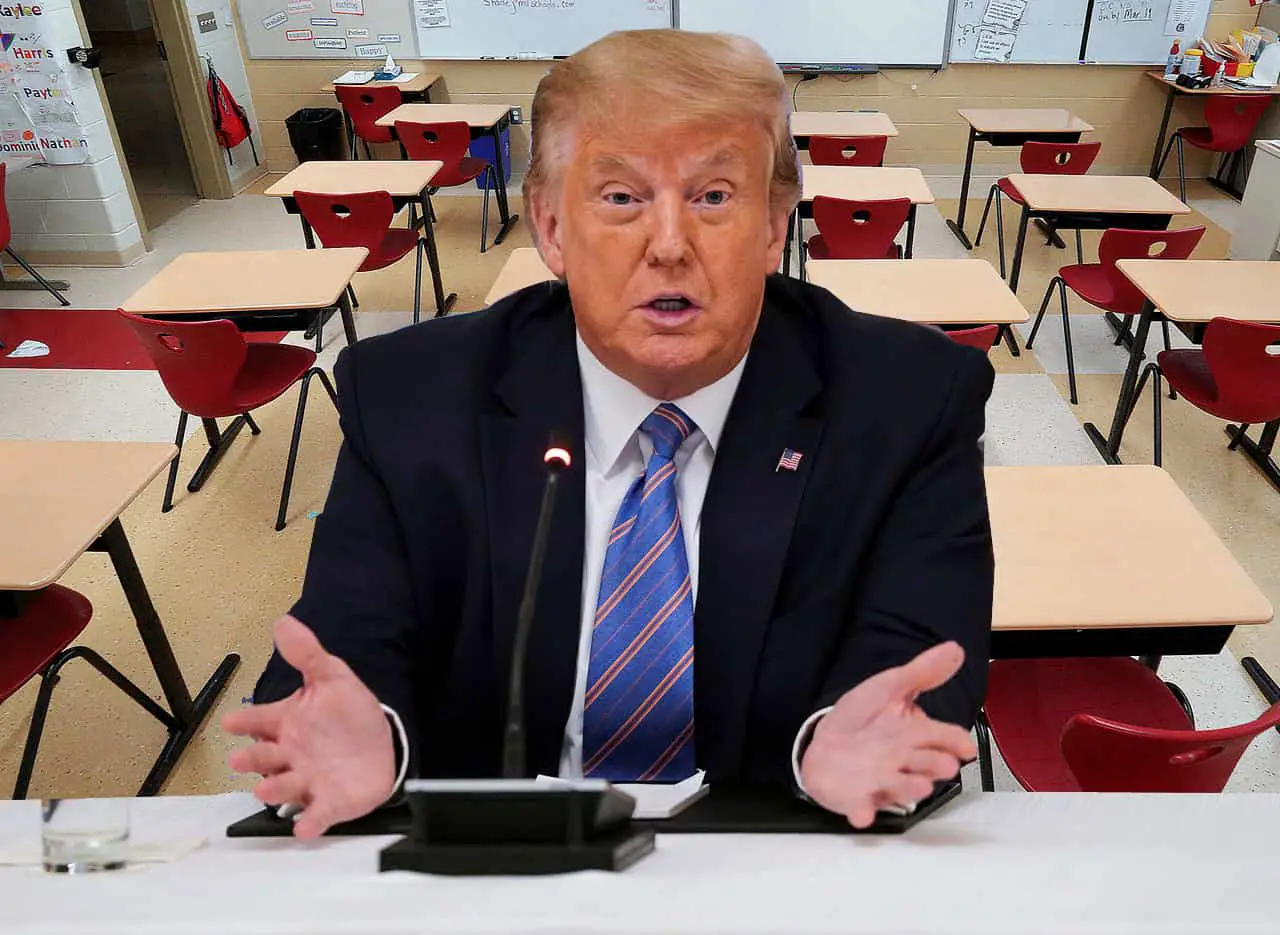 US: Trump Threatens To Cut Funding To Schools If Not Open