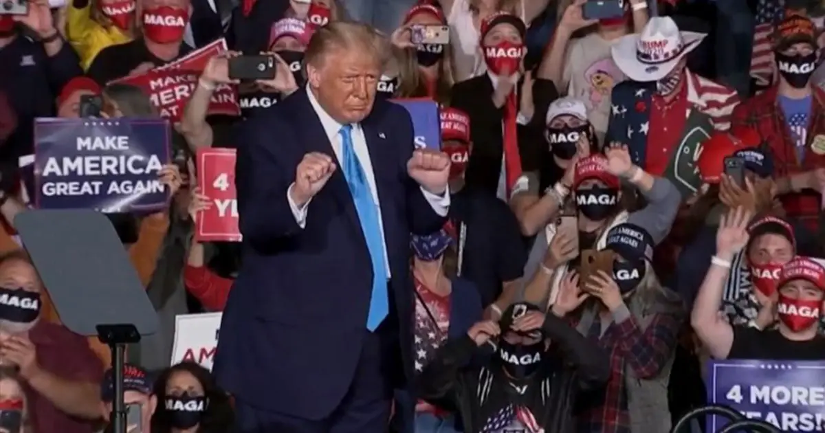 Watch: President Trump Dancing to Village People After Pennsylvania ...